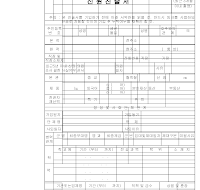 신원진술서 신원진술서